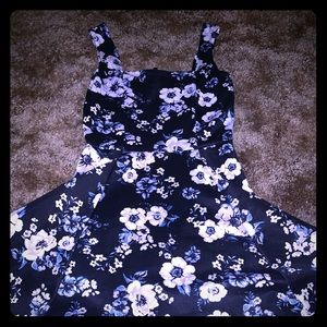 Blue flower dress